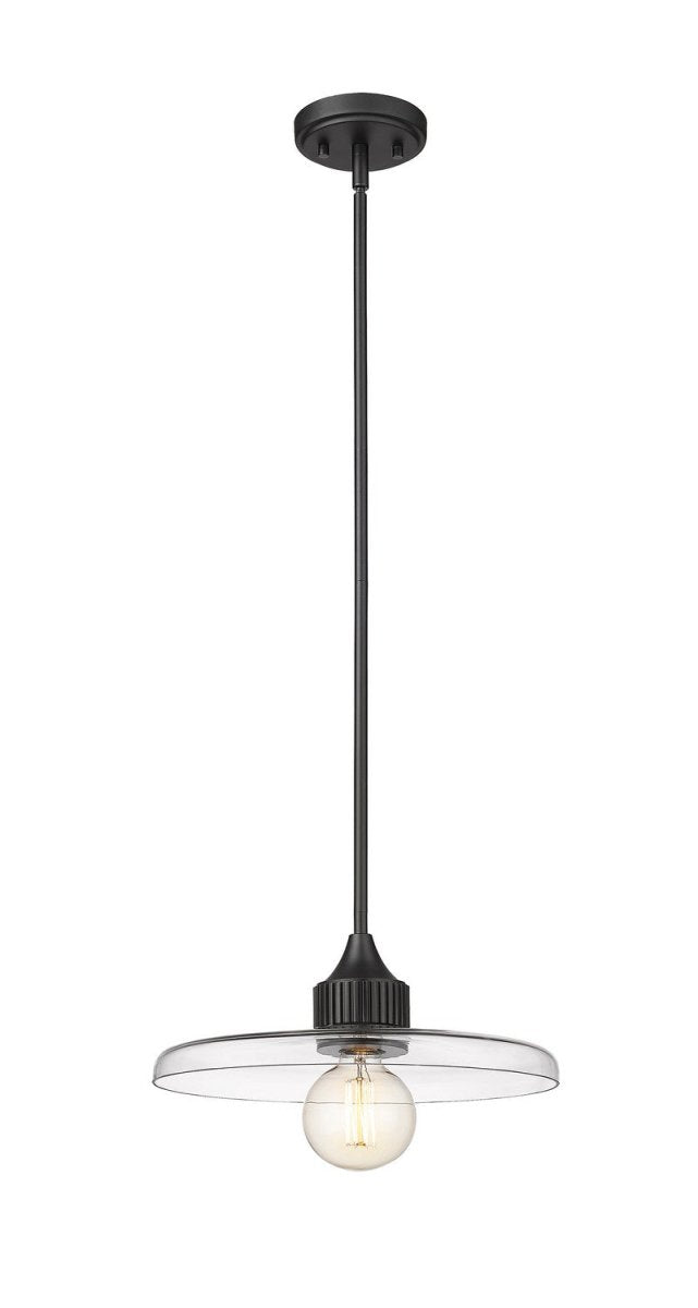 Suspension Paloma - Laiton ancien Transparent 24" by Z-Lite | Luminaires & cie