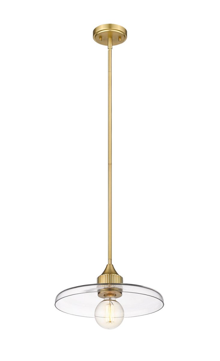 Suspension Paloma - Laiton ancien Transparent 24" by Z-Lite | Luminaires & cie