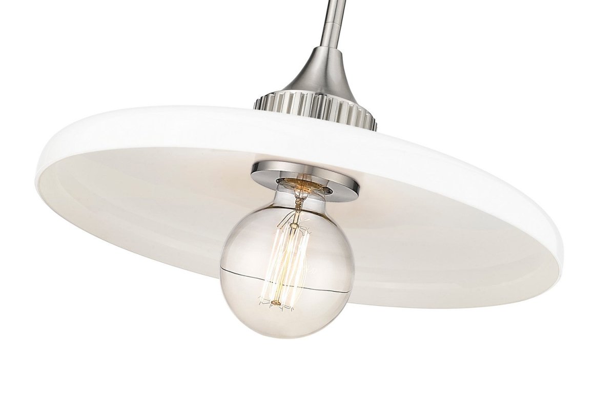 Suspension Paloma - Laiton ancien Transparent 24" by Z-Lite | Luminaires & cie