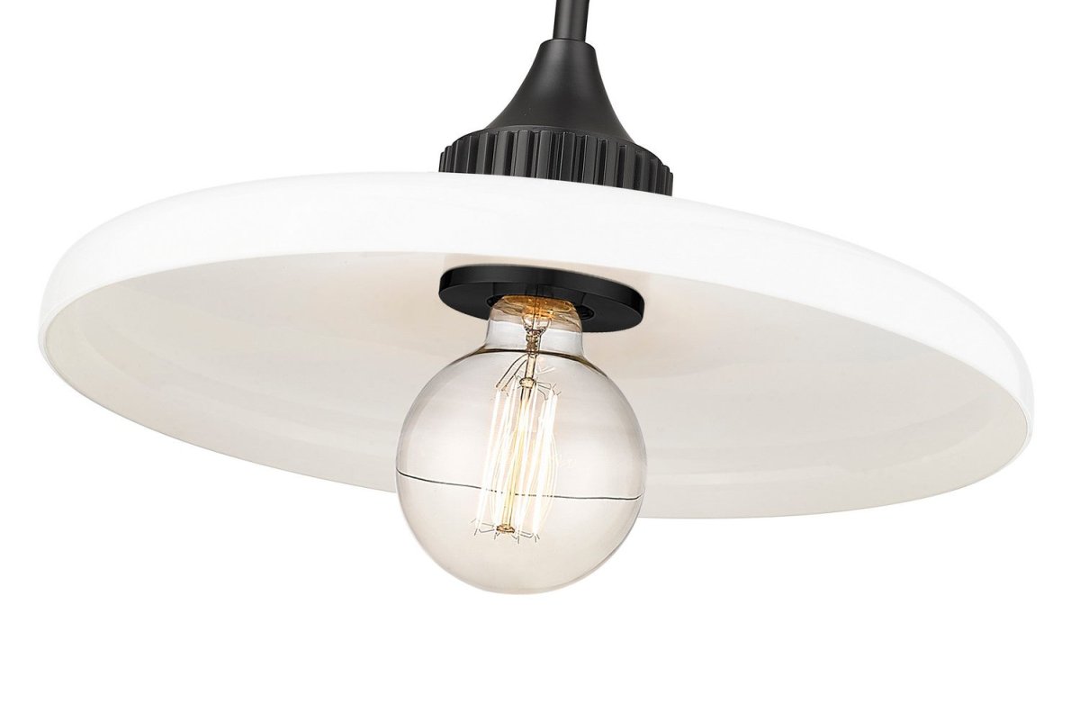 Suspension Paloma - Laiton ancien Transparent 24" by Z-Lite | Luminaires & cie