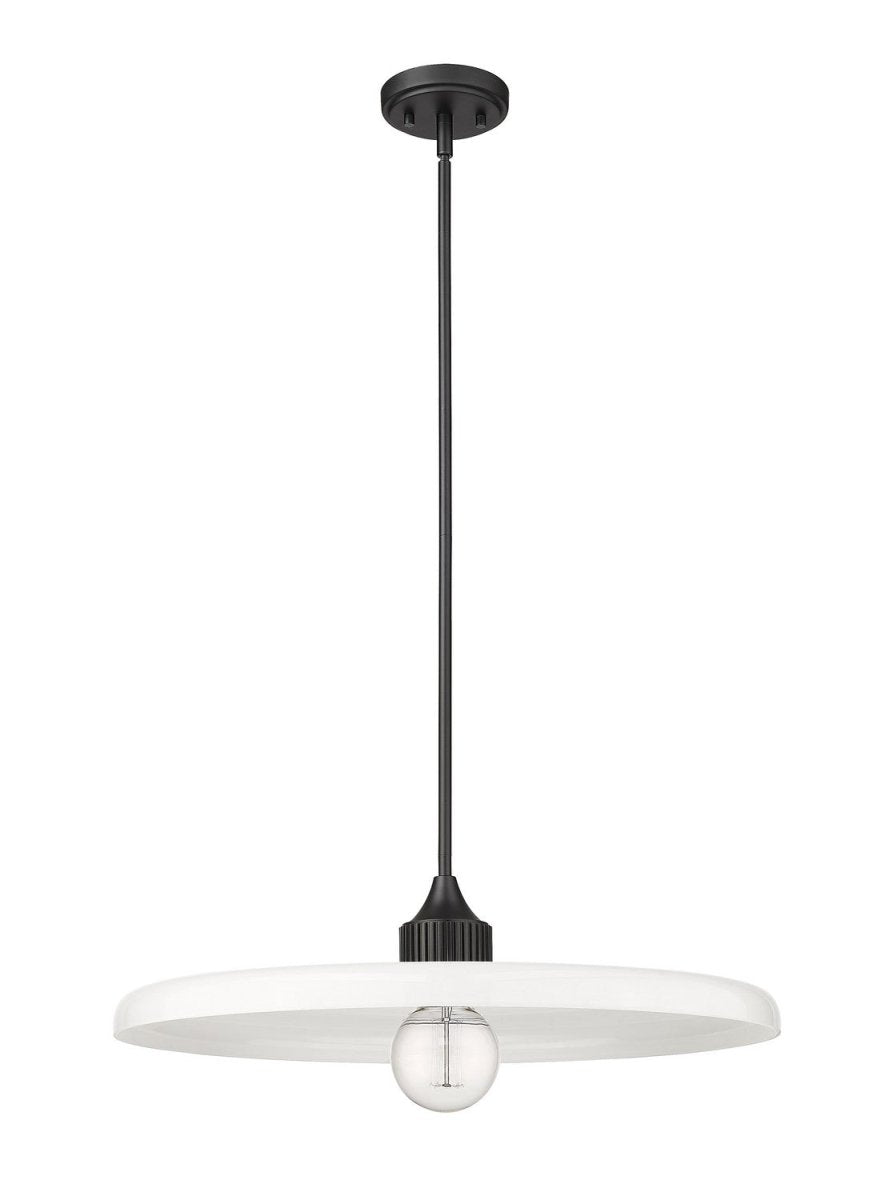 Suspension Paloma - Laiton ancien Transparent 24" by Z-Lite | Luminaires & cie