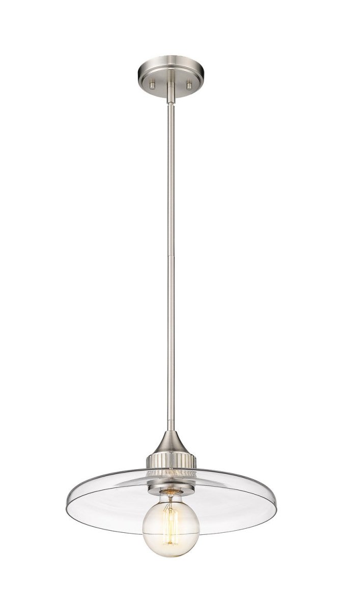 Suspension Paloma - Laiton ancien Transparent 24" by Z-Lite | Luminaires & cie