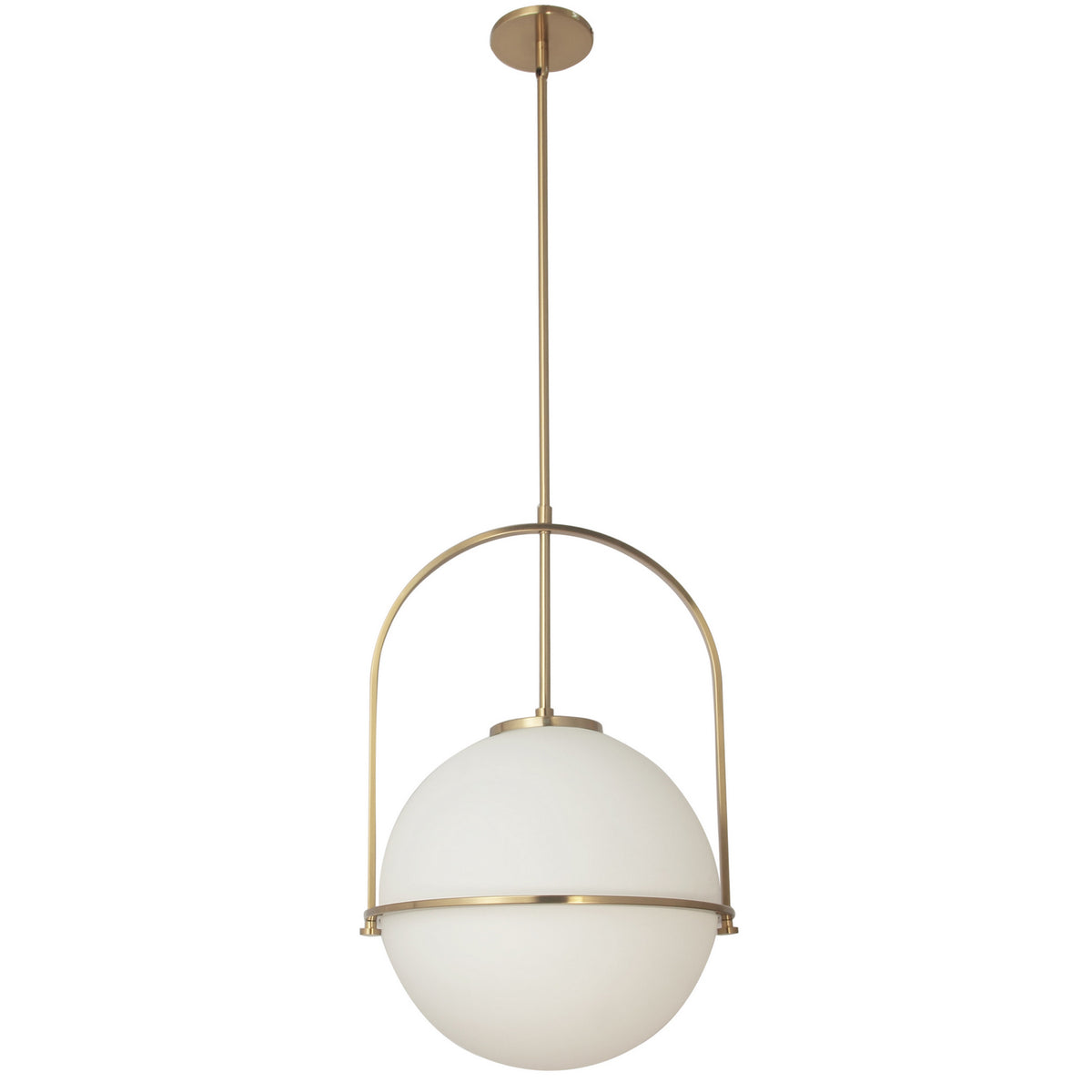 Suspension Paola 23", Laiton vieilli – Dainolite