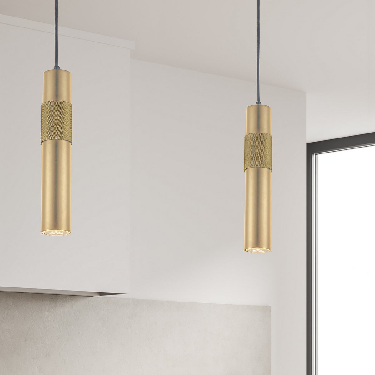 Mini-suspension Passwell Laiton vieilli – vue 2