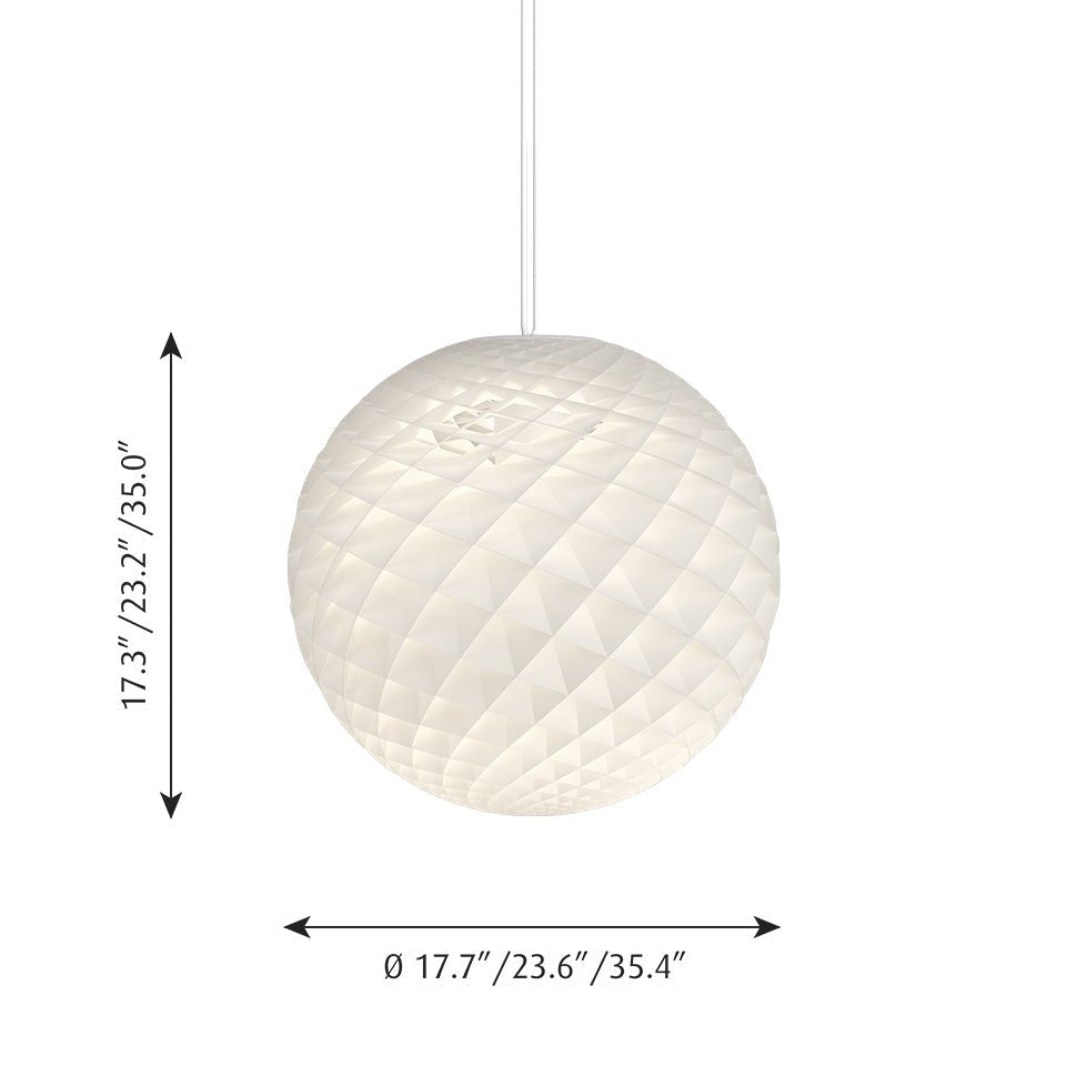Suspension Patera - 35.4" DEL 3000°K by Louis Poulsen | Luminaires & cie