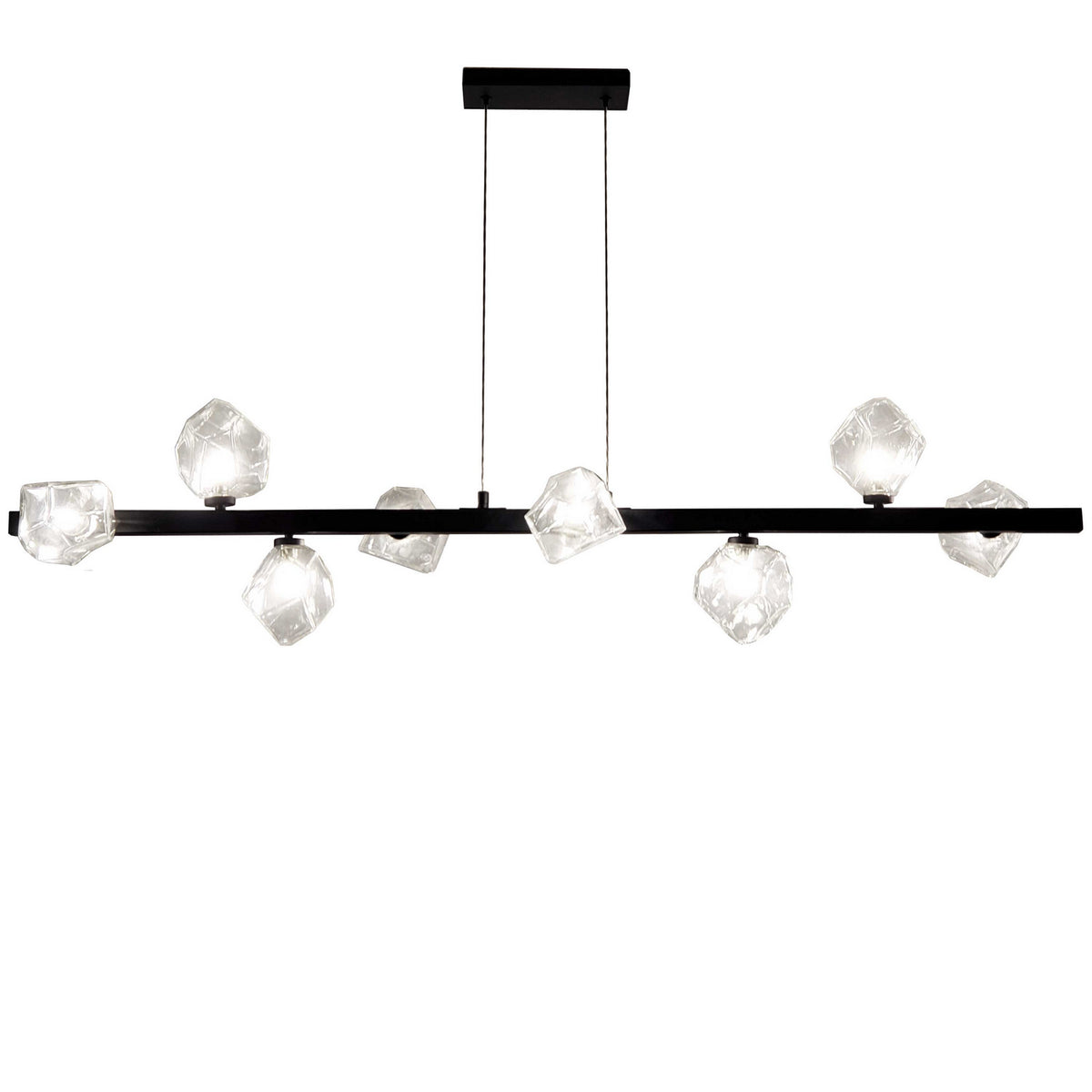 Suspension linéaire Pearlene Noir mat – Dainolite