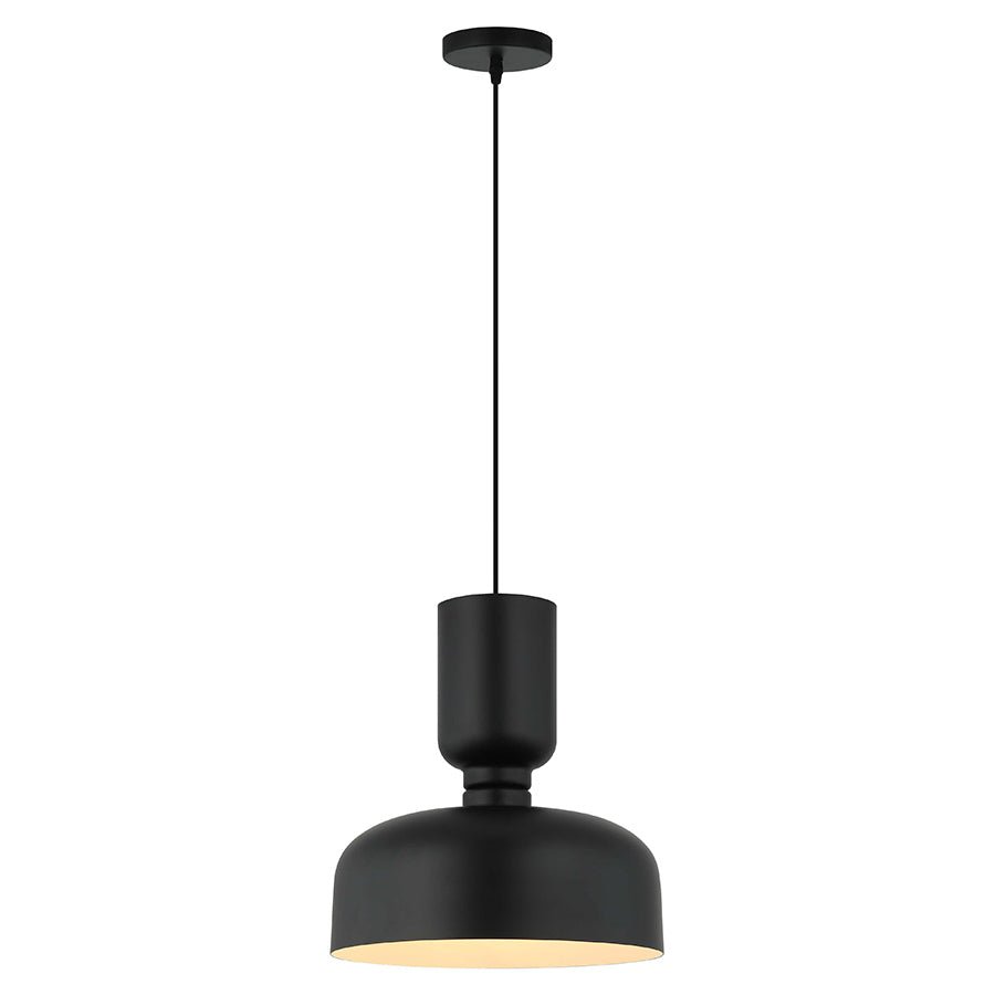 Suspension Pedestal - Noir 13 5/8" by Matteo Lighting | Luminaires & cie
