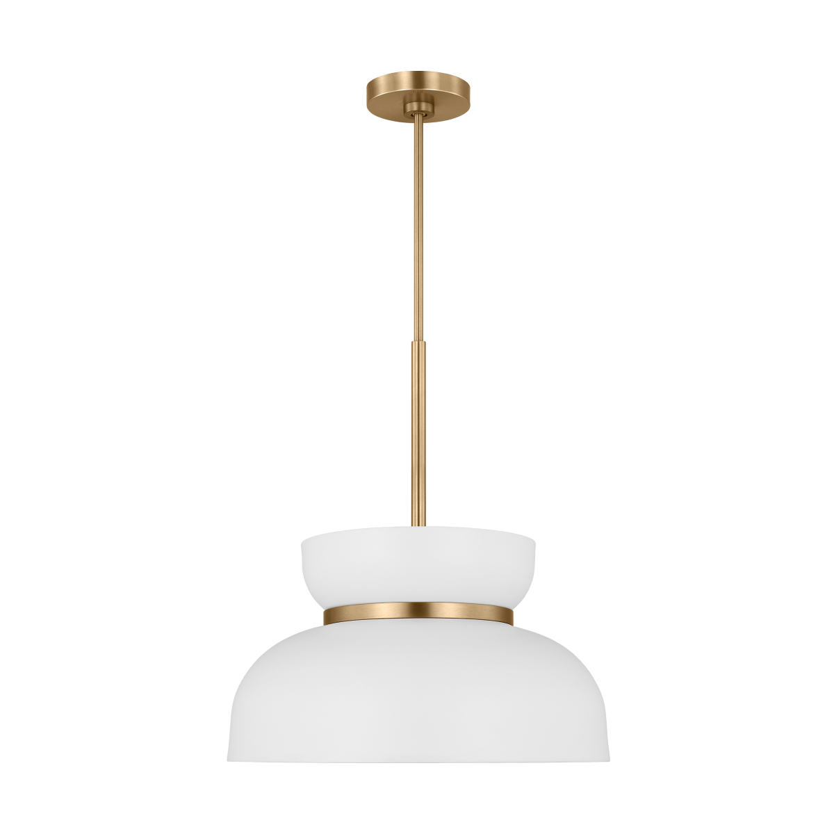 Suspension Pemberton - Blanc mat by Visual Comfort Studio | Luminaires & cie