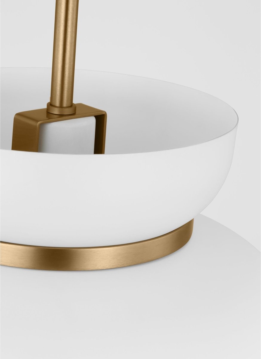 Suspension Pemberton - Blanc mat by Visual Comfort Studio | Luminaires & cie