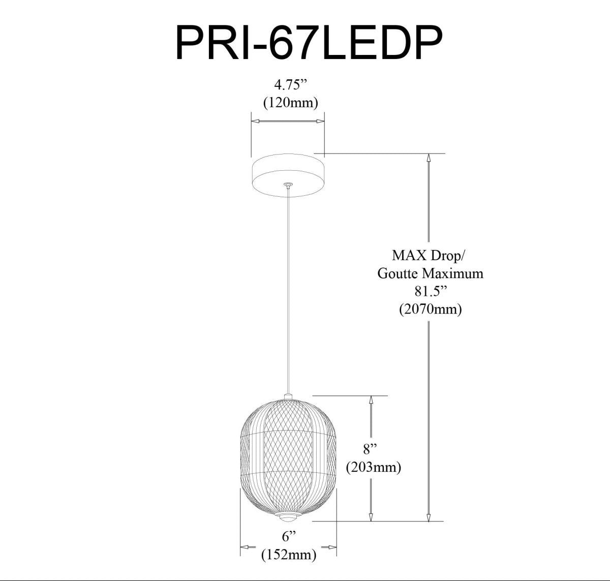 Suspension Peri - Laiton vieilli by Dainolite | Luminaires & cie