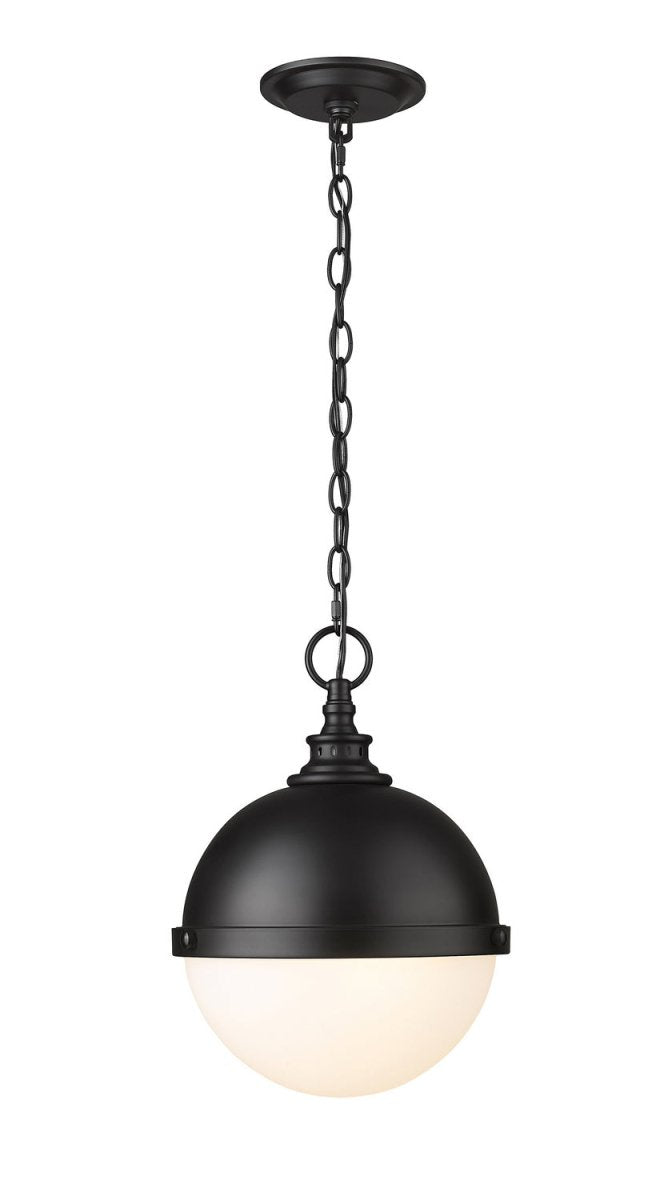 Suspension Peyton - Noir mat 11 1/2" by Z-Lite | Luminaires & cie