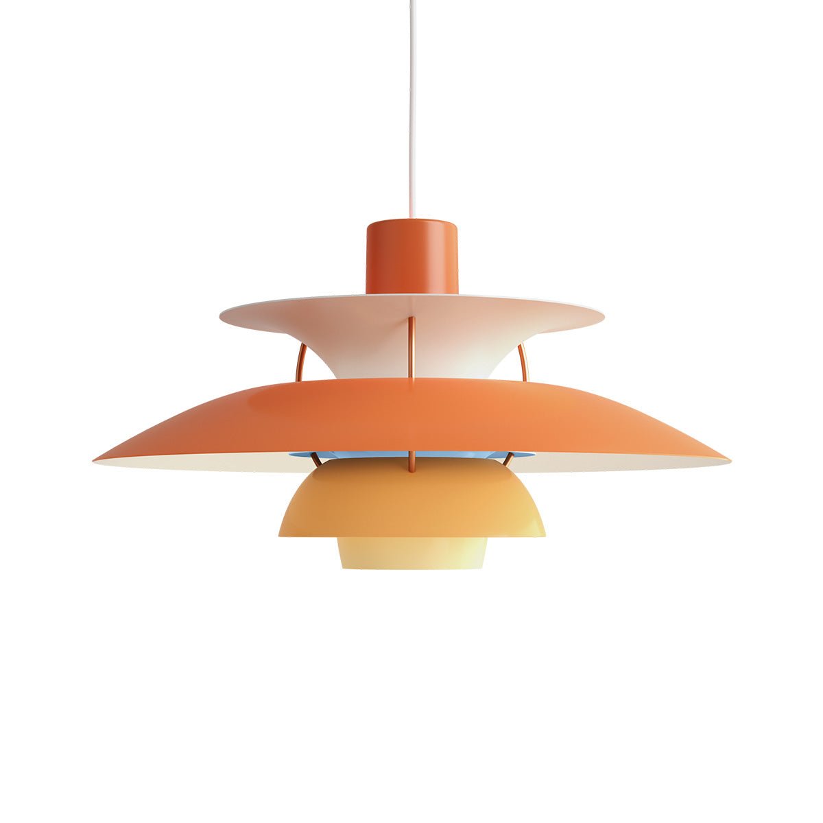 Suspension PH 5 - Teintes d'orange by Louis Poulsen | Luminaires & cie