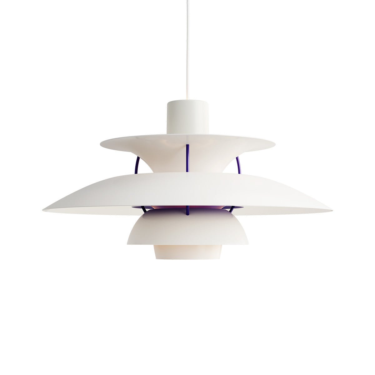 Suspension PH 5 - Blanc classique by Louis Poulsen | Luminaires & cie