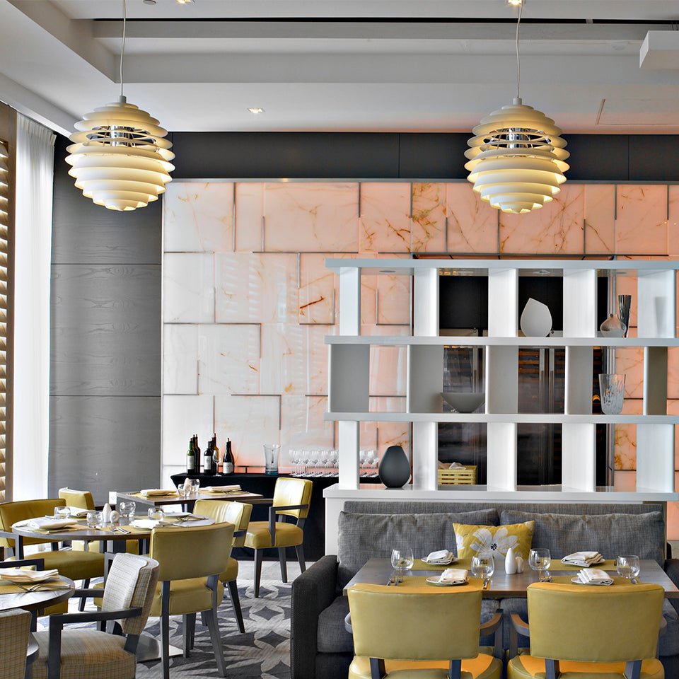 Suspension PH Louvre - 3000K (Blanc Doux) by Louis Poulsen | Luminaires & cie