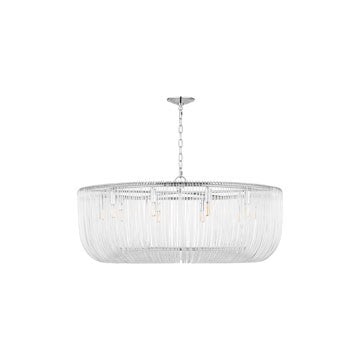 Suspension Pierce Nickel poli, 42" – Visual Comfort Studio