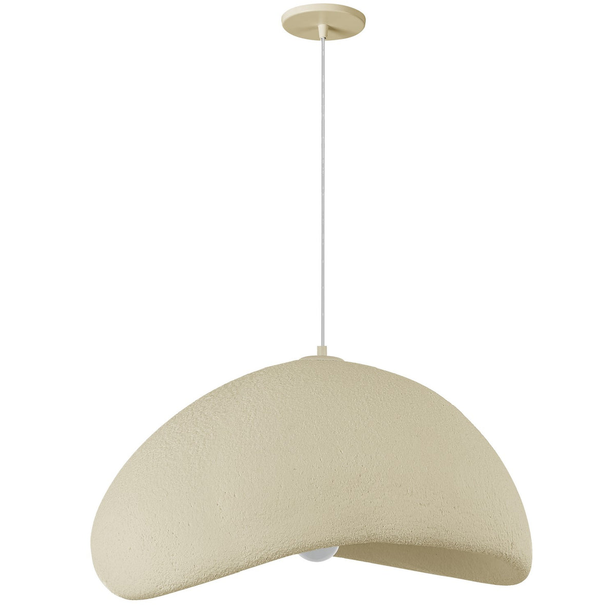 Suspension Pilar 23 3/4", Beige mat – Dainolite