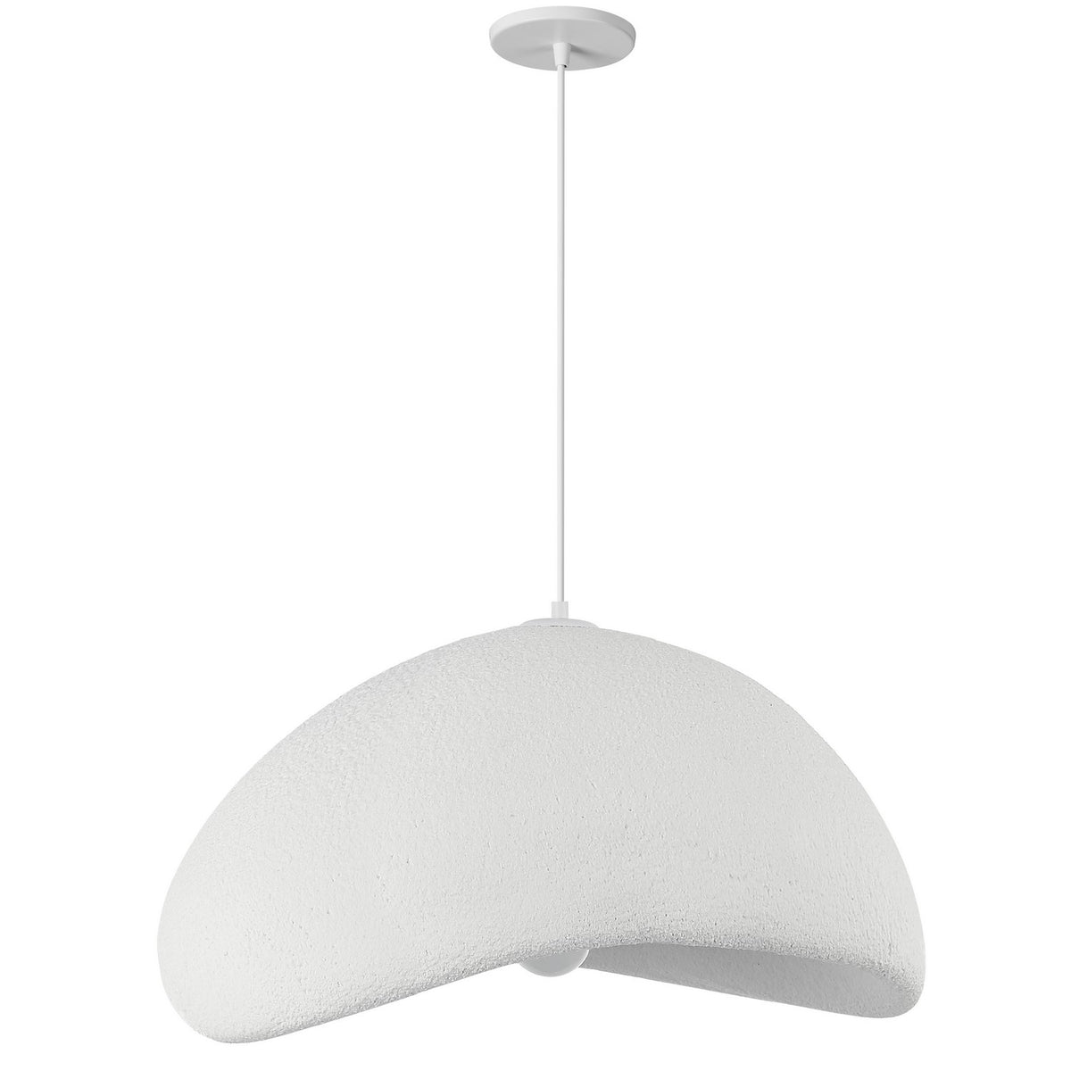 Suspension Pilar 23 3/4", Blanc mat – Dainolite