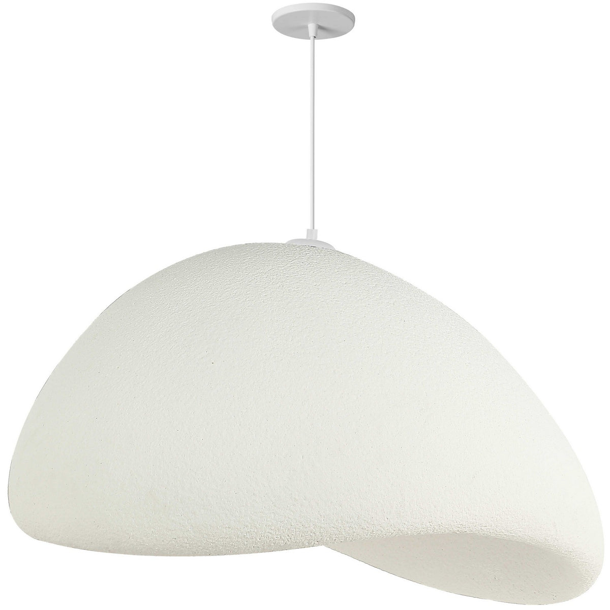 Suspension Pilar 31 1/2", Blanc mat – Dainolite