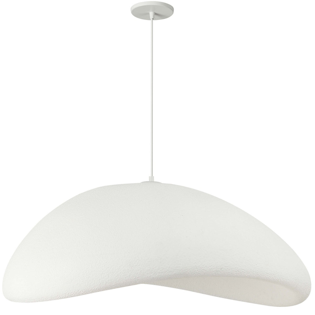 Suspension Pilar 26", Blanc mat – Dainolite