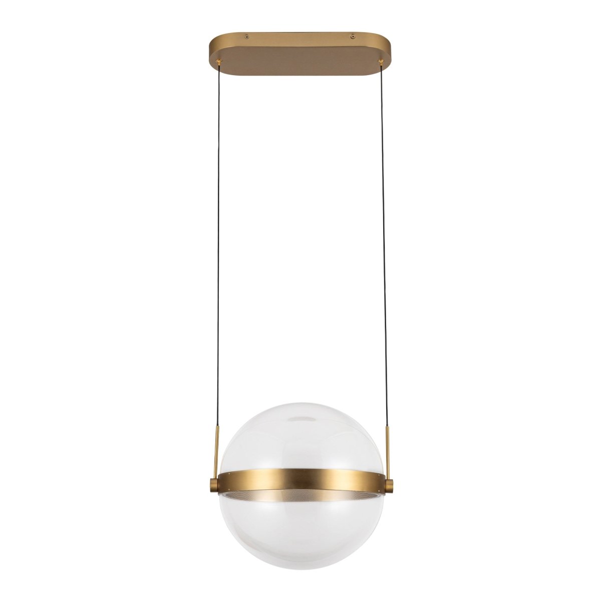 Suspension Pisces - Guide en or / lumière brossé by Kuzco Lighting | Luminaires & cie