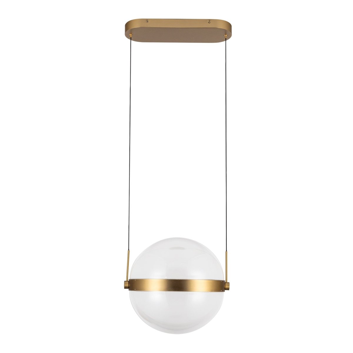 Suspension Pisces - Guide en or / lumière brossé by Kuzco Lighting | Luminaires & cie