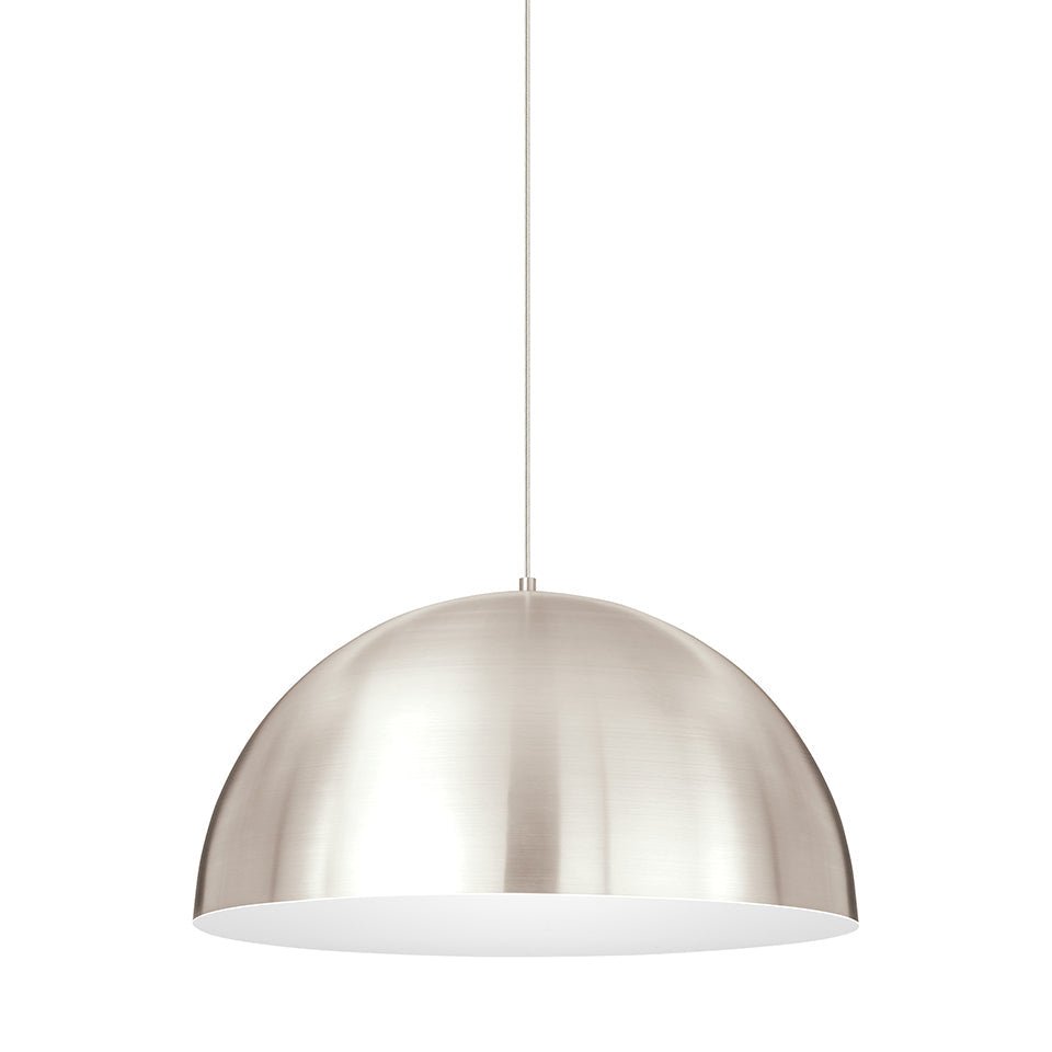 Suspension Powell Street - Blanc Noir brillant/blanc Oui by Tech Lighting | Luminaires & cie