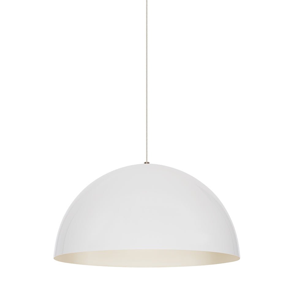 Suspension Powell Street - Blanc Blanc brillant/blanc Oui by Tech Lighting | Luminaires & cie