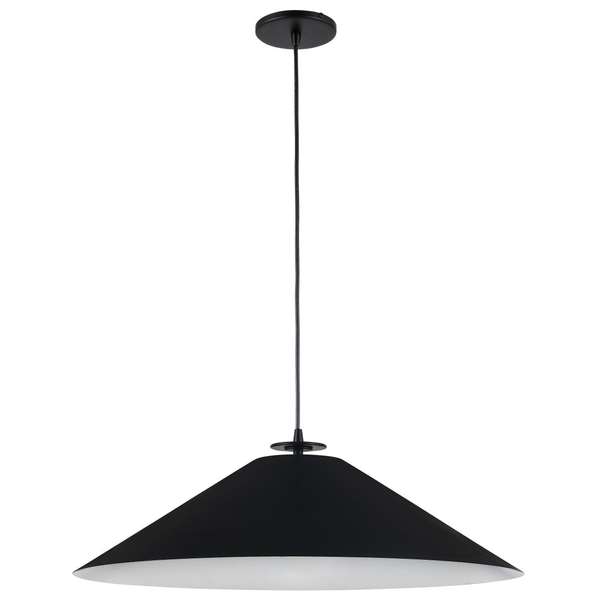 Suspension Prudence - Noir mat Noir mat by Dainolite | Luminaires & cie