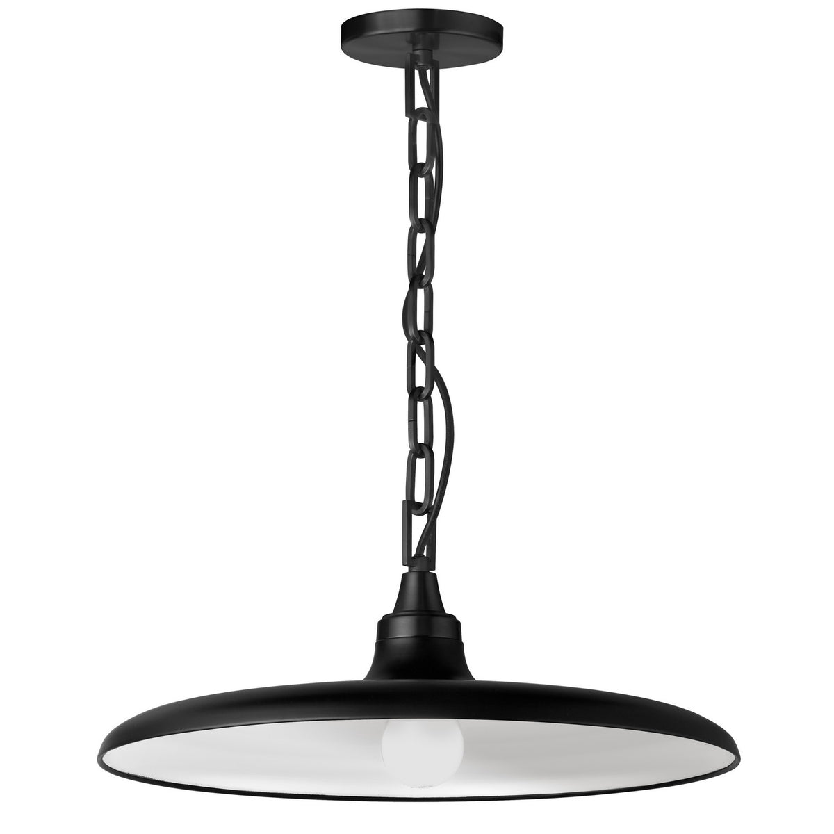 Suspension Quentin 18", Noir mat – Dainolite