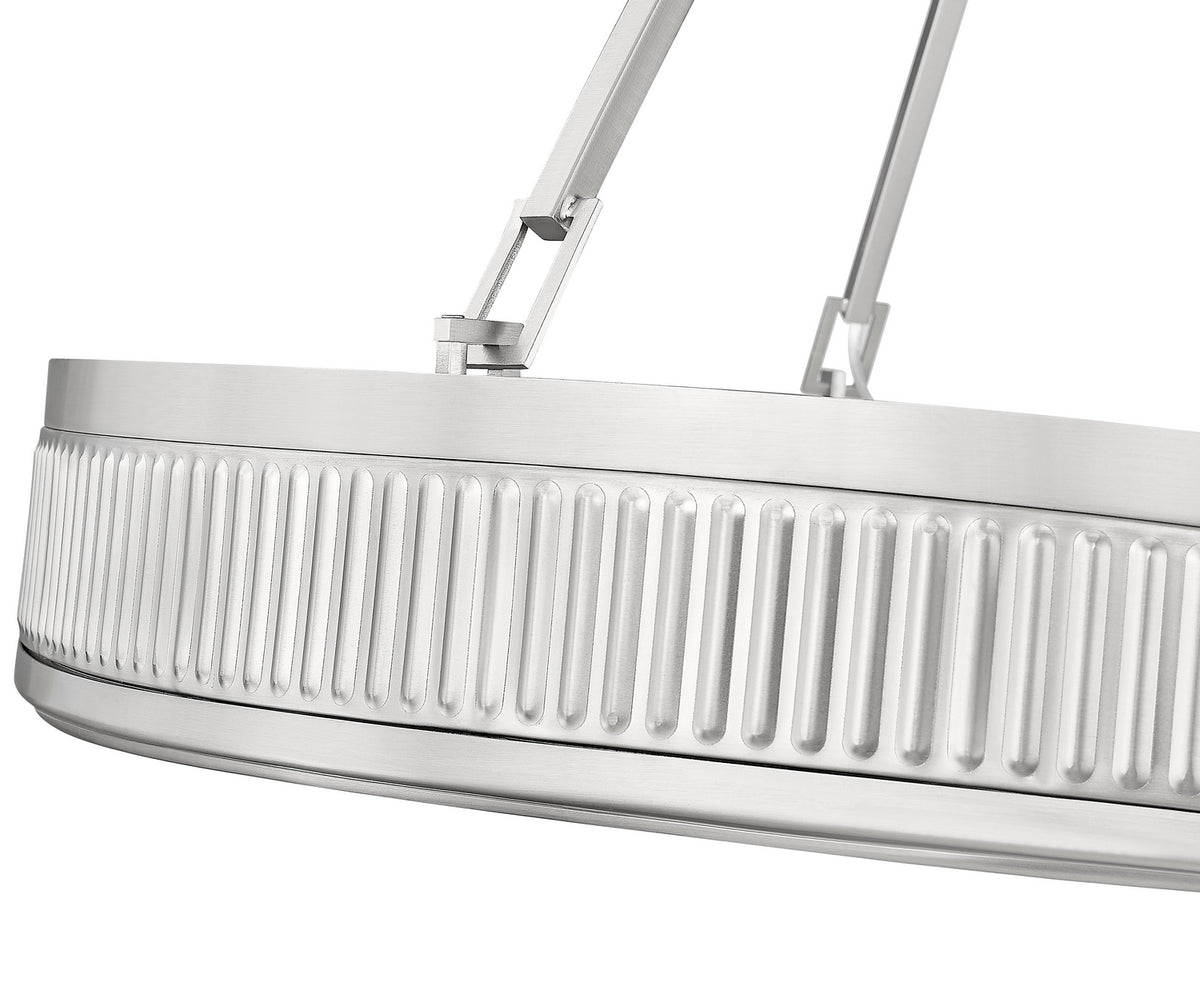 Suspension Quinn Nickel satiné, 32" – vue 4