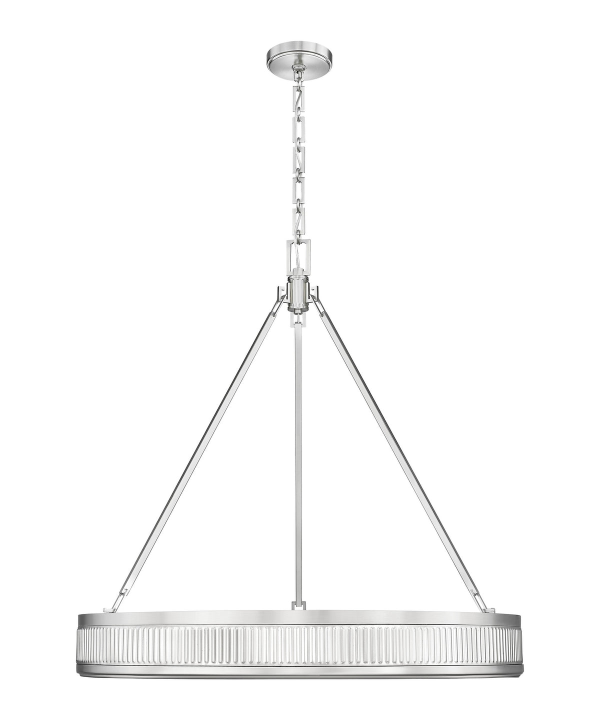 Suspension Quinn Nickel satiné, 32" – vue 5