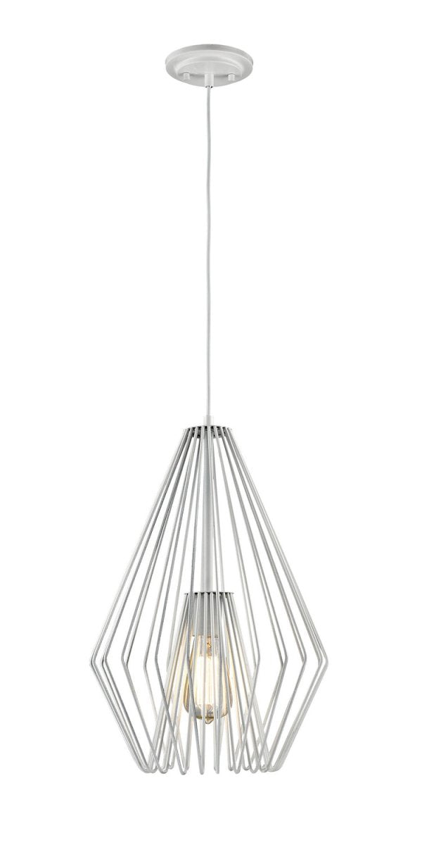 Suspension Quintus - Blanc brillant by Z-Lite | Luminaires & cie