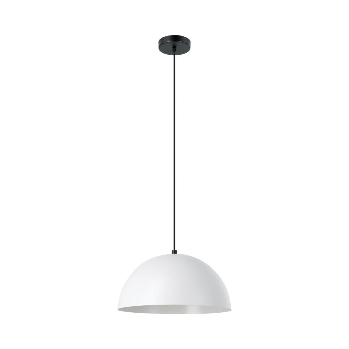 Suspension Rafaelino - Noir Gris clair 15" by Eglo | Luminaires & cie