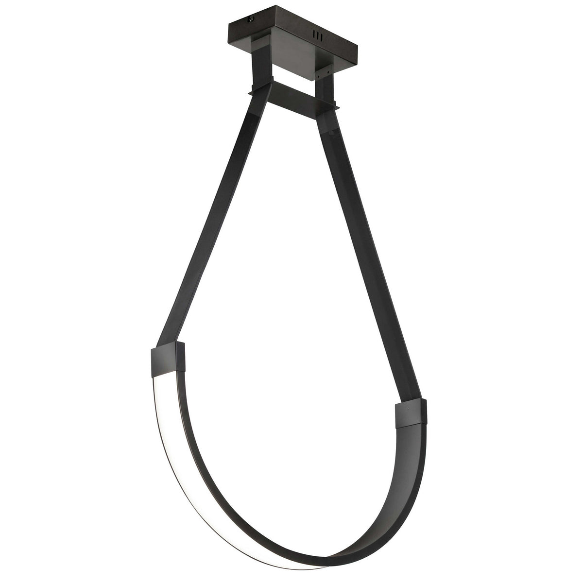 Suspension Regan 24", Noir mat – Dainolite