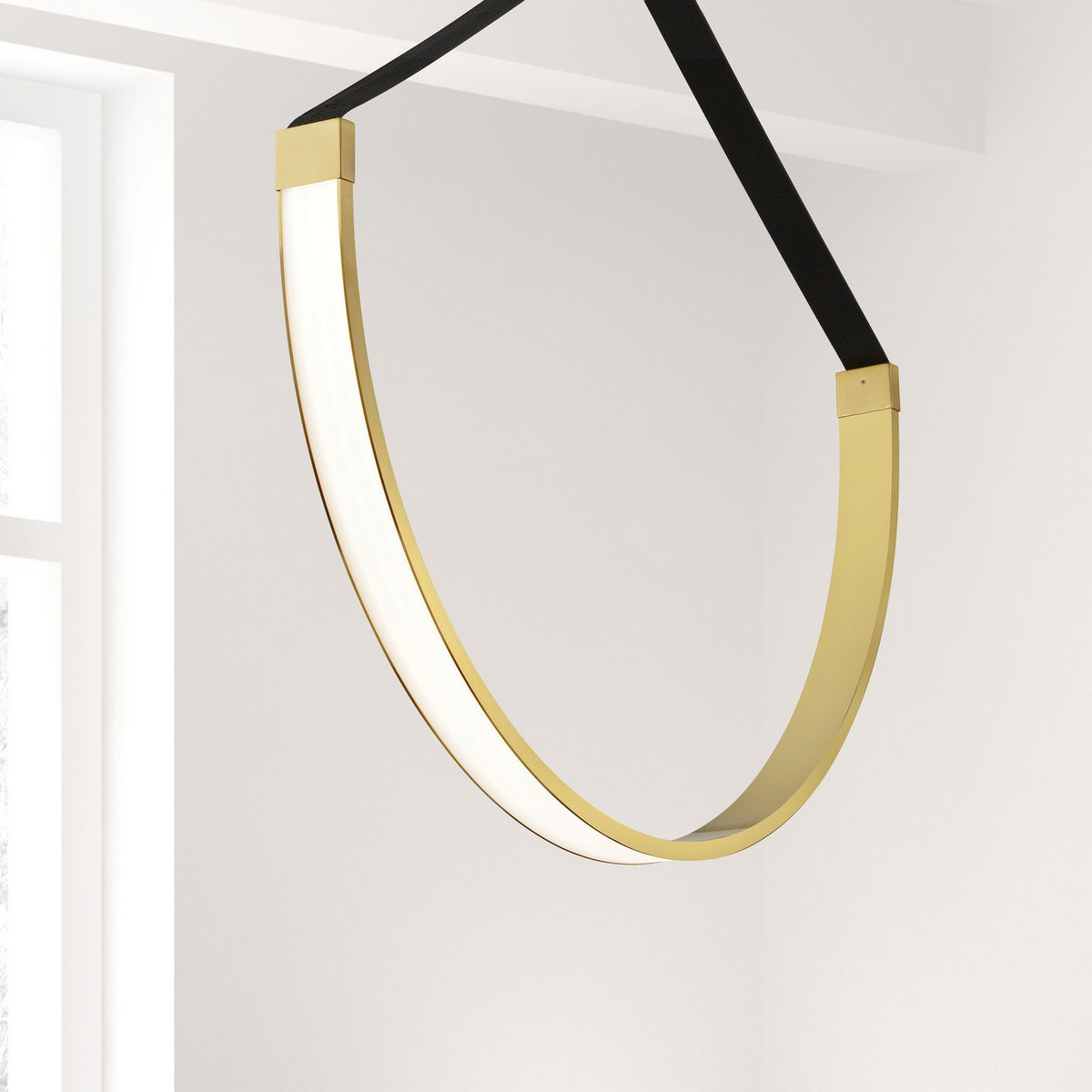 Suspension Regan 40", Laiton vieilli – vue 3
