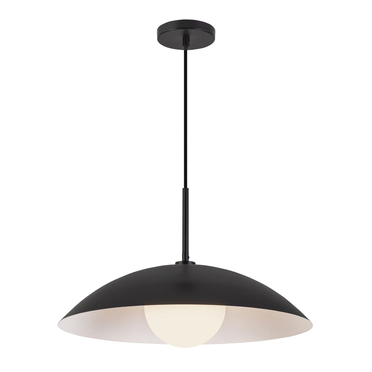 Suspension Regent Noir – vue 2