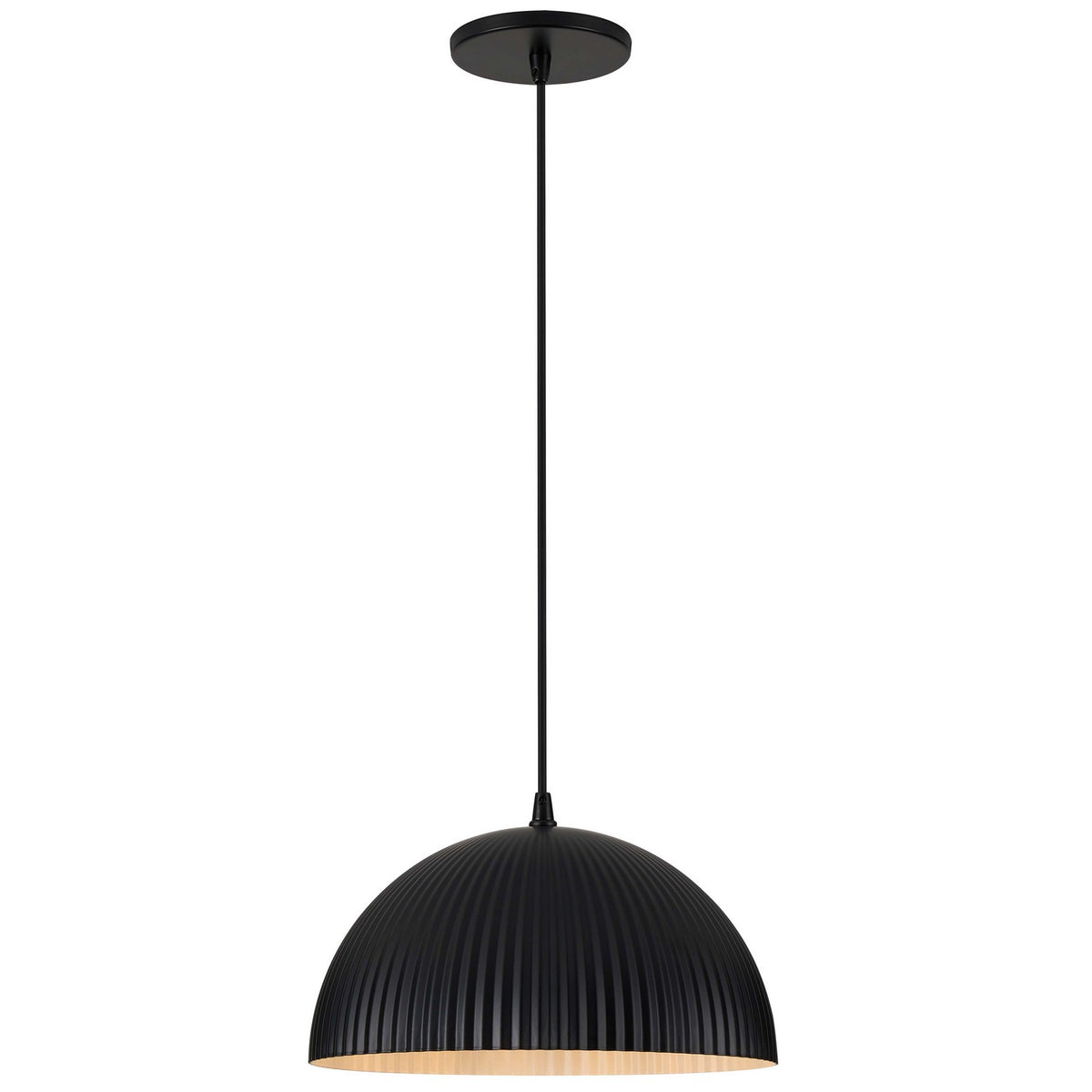 Suspension Remy Noir mat – vue 2