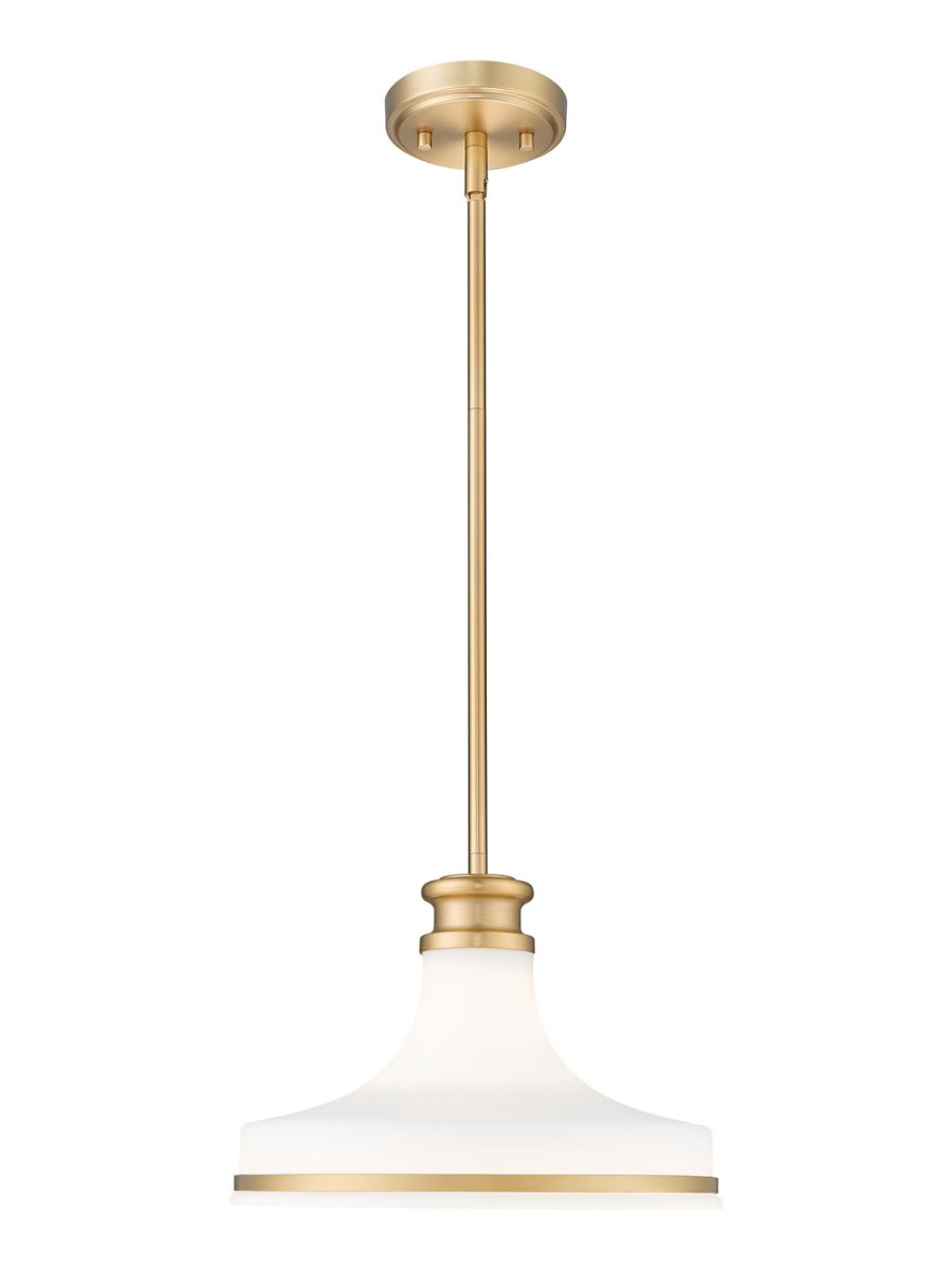 Suspension Reznor - Or moderne 12" by Z-Lite | Luminaires & cie