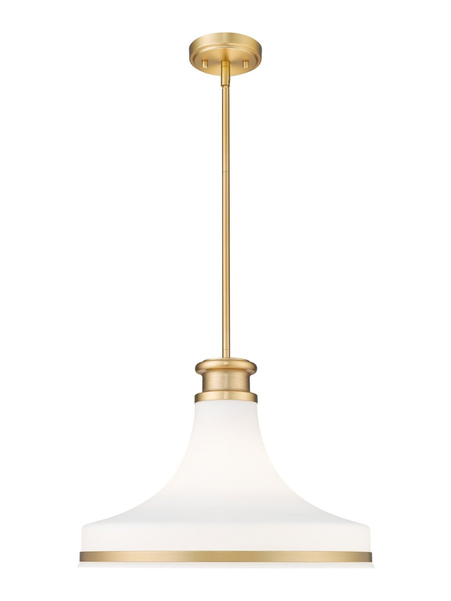 Suspension Reznor - Or moderne 18" by Z-Lite | Luminaires & cie