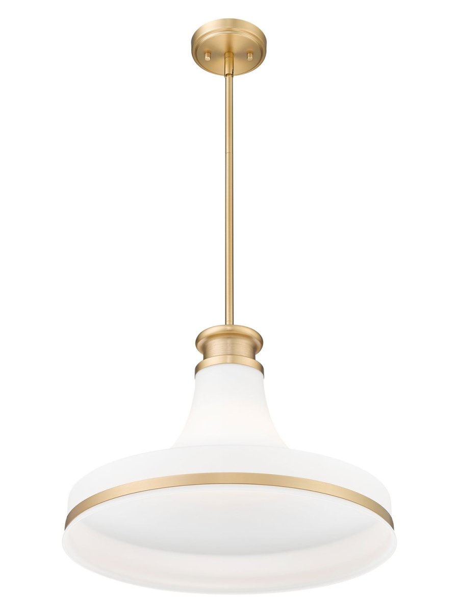 Suspension Reznor - Or moderne 18" by Z-Lite | Luminaires & cie