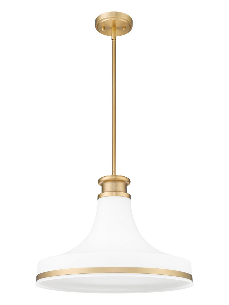 Suspension Reznor - Or moderne 18" by Z-Lite | Luminaires & cie