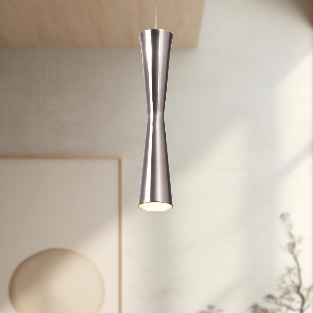 Mini-suspension Robson Chrome – vue 2