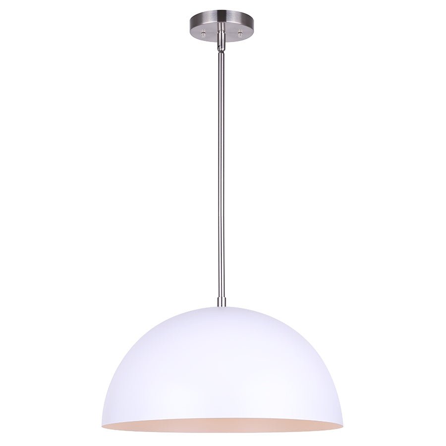 Suspension Sadie - Nickel brossé by Canarm | Luminaires & cie