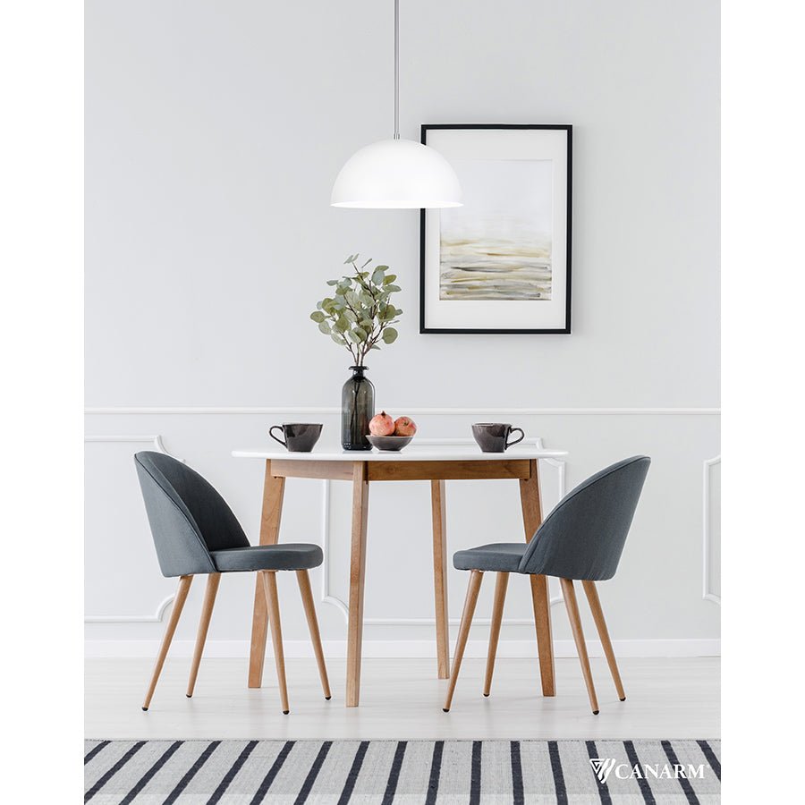 Suspension Sadie - Nickel brossé by Canarm | Luminaires & cie