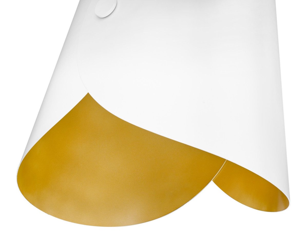 Suspension Salone - Blanc mat 14 1/4" by Z-Lite | Luminaires & cie