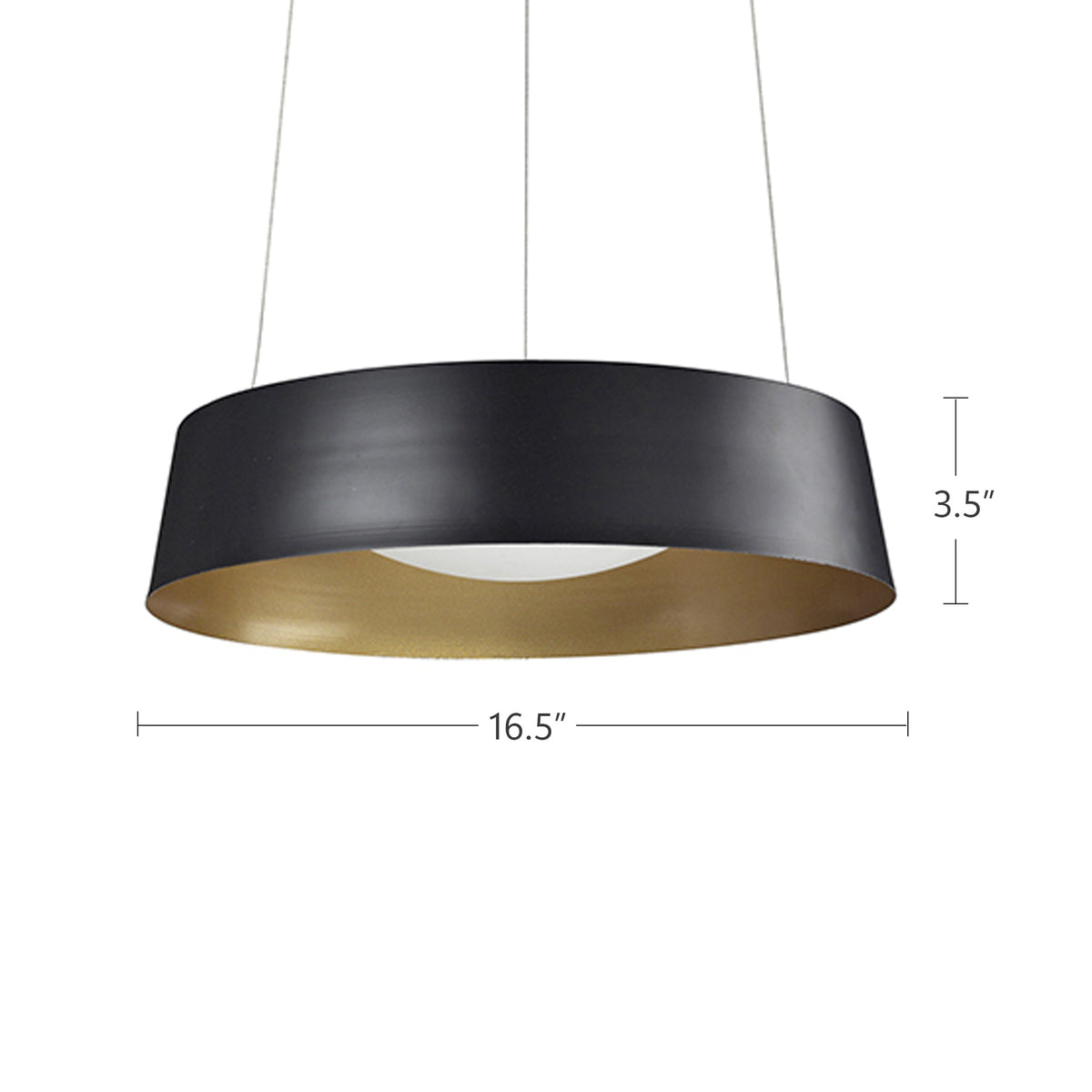 Suspension Sampson Blanc – vue 5