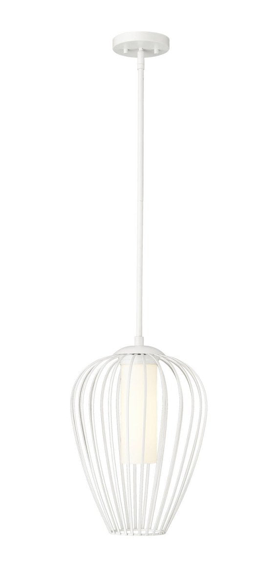 Suspension Savanti - Blanc toundra 12" by Z-Lite | Luminaires & cie