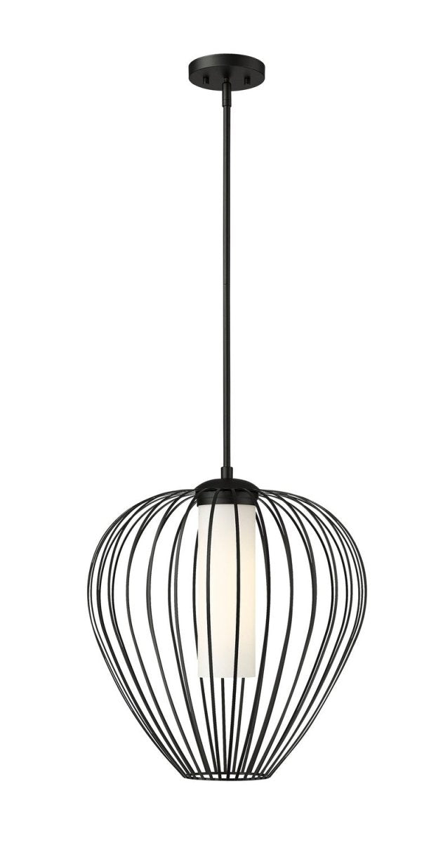 Suspension Savanti - Noir mat 18" by Z-Lite | Luminaires & cie