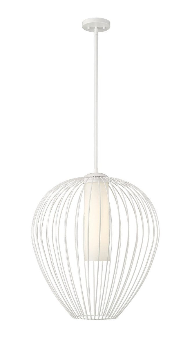 Suspension Savanti - Blanc toundra 22" by Z-Lite | Luminaires & cie