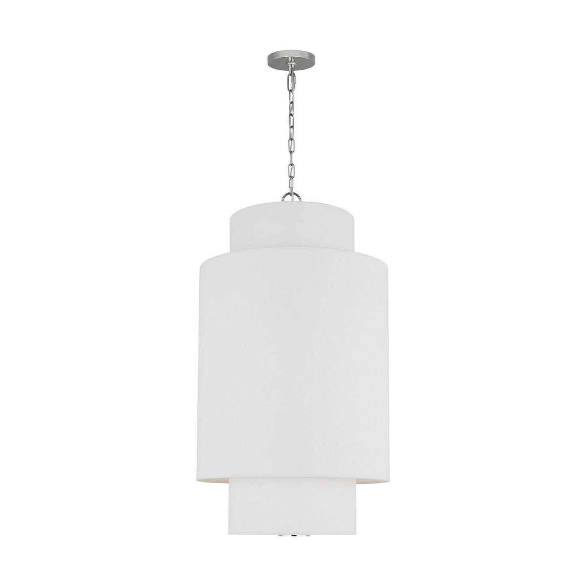Suspension Sawyer - Nickel poli 15" by Visual Comfort Studio | Luminaires & cie